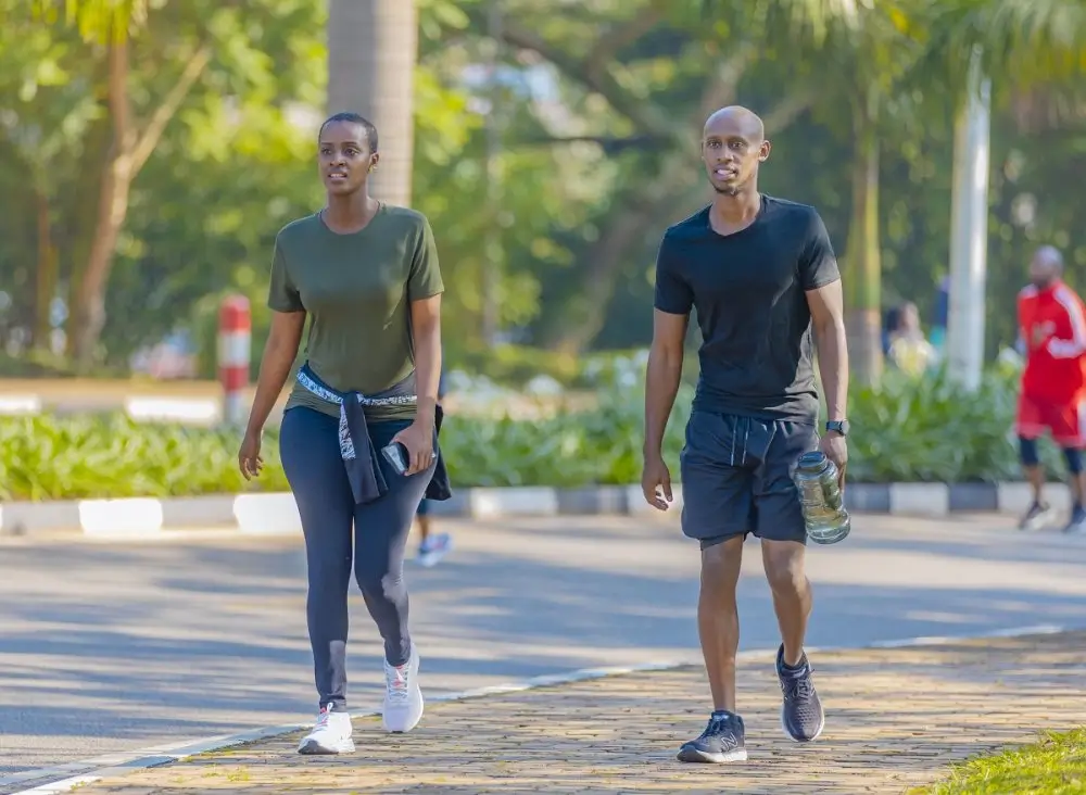  Nelly Mukazayire, yitabiriye siporo ya Car Free Day