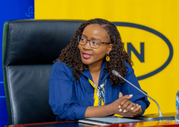 Umuyobozi Mukuru wa MTN Rwanda, Mapula Bodibe, yari yitabiriye iki gikorwa