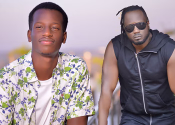 Bebe Cool ari kumwe n’umuhungu we Thierry Ssali avuga ko atewe ishema no kuba ari we umubyara