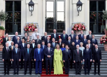 Trump yashimangiye ubufatanye na NATO mu nama yahuriwemo n’Abakuru b’Ibihugu