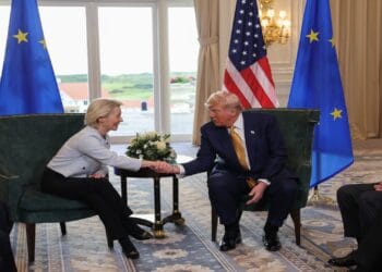 Trump na von der Leyen basinyanye amasezerano y’ubucuruzi hagati ya Amerika n’Umuryango w’Ubumwe bw’u Burayi (EU)
