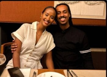 Miss Naomie yikomye abakomeje kunenga umugabo we