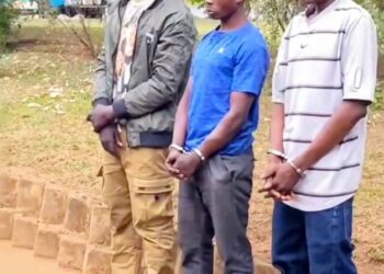 Polisi yerekanye ibisambo bitatu