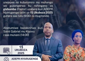 Umunyamakuru Justin Hakizimana agiye kugirwa Pasteur muri ADEPR