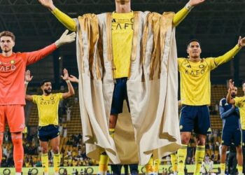 Mu gihe agitegereje igitego cya 1000, Ronaldo yambitswe umwitero w’icyubahiro