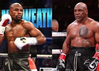 Mike Tyson agiye kurwana na Floyd Mayweather ‘umukino ubere muri DR Congo’
