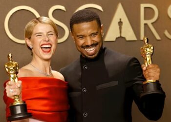 Michael B. Jordan na Jessie Buckley begukanye ibihembo by’abakinnyi beza