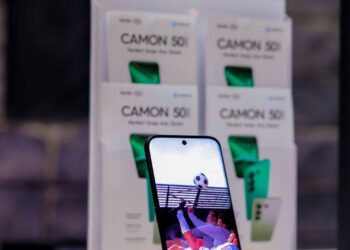 Sosiyete ya Tecno yamuritse Camon 50 Series ikoranye na AI