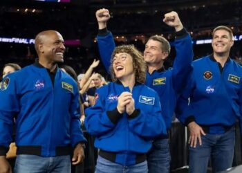 Aba ‘astronauts’ bane bagiye kuzenguruka Ukwezi bwa mbere mu myaka irenga 50