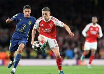Arsenal yageze ku mukino wa nyuma wa UEFA Champions League
